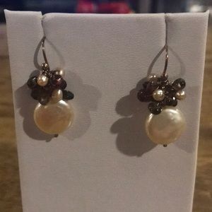 Pearl and Bead Earrings